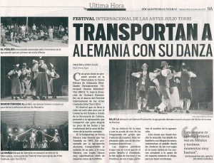 Zeitungsartikel Mexiko 2013